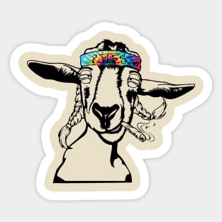 Graphic Goats Fan Art Sticker